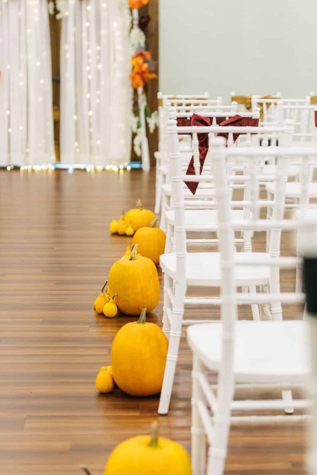 Vintage Halloween Wedding with Harry Potter Scarves and Wands