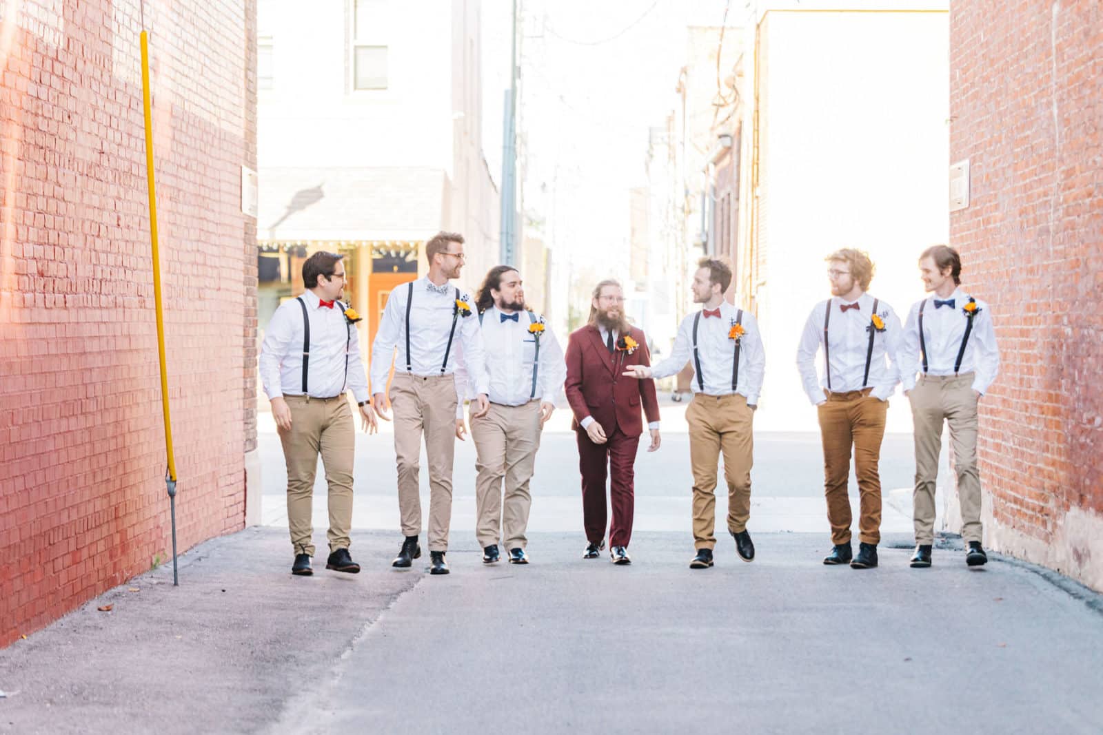 Vintage Halloween Wedding with Harry Potter Scarves and Wands
