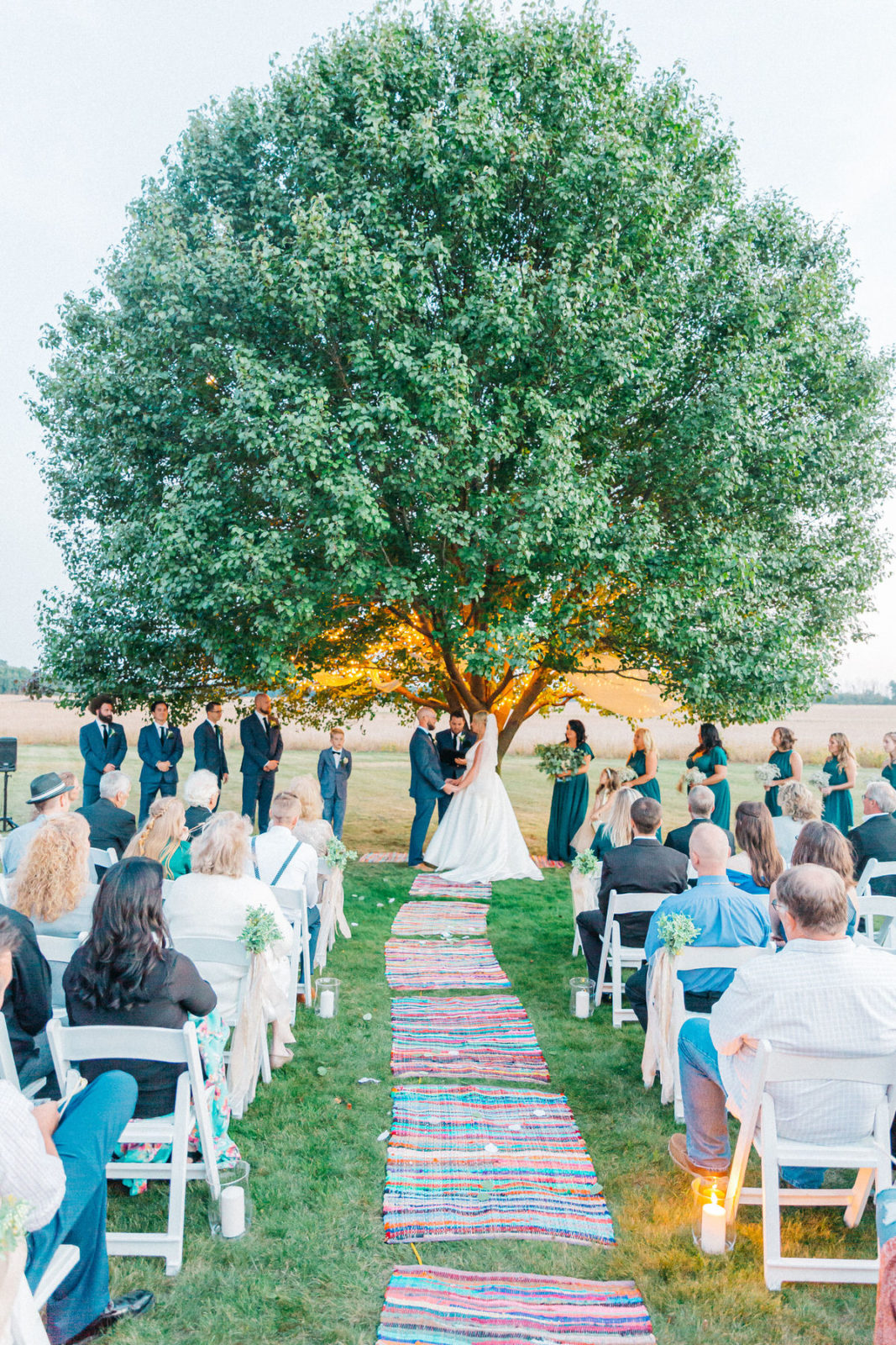 Pinterest Worth DIY Backyard Elegant Wedding | Lebanon, Indiana