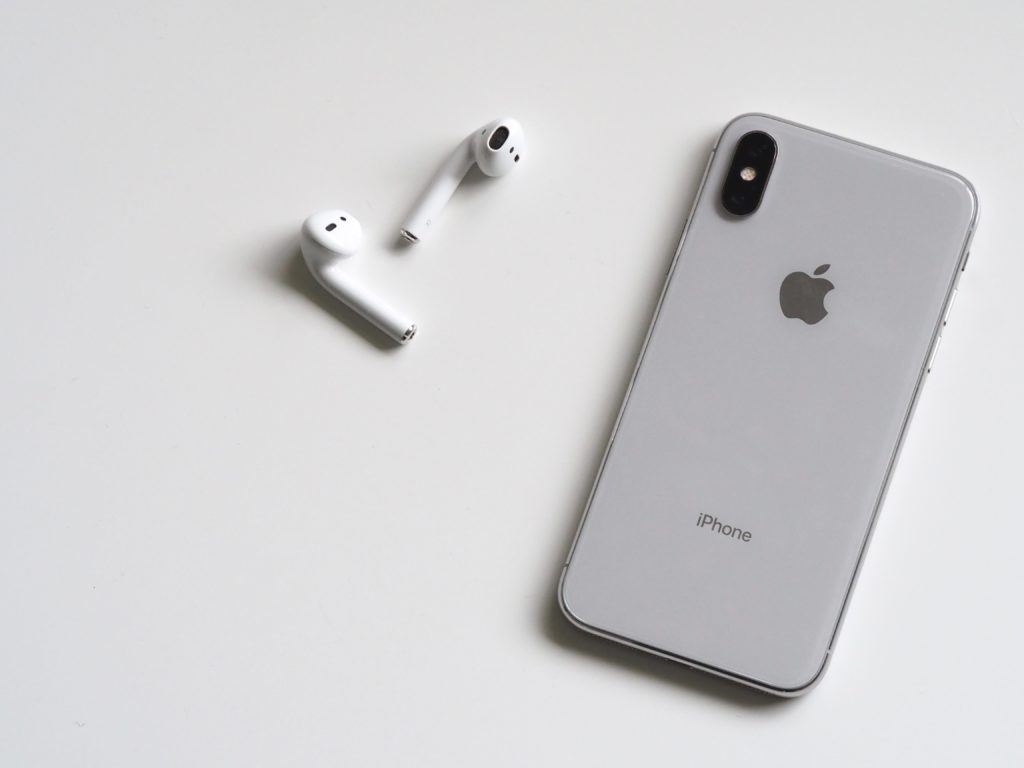 iphone and airpods for clubhouse