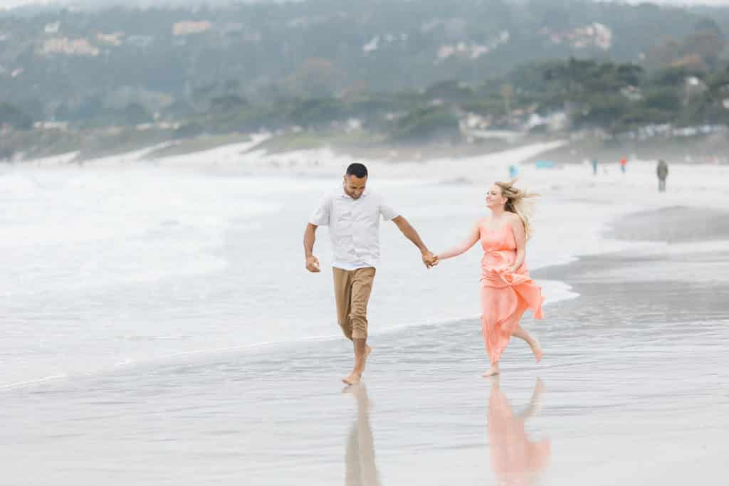 carmel by the sea engagement