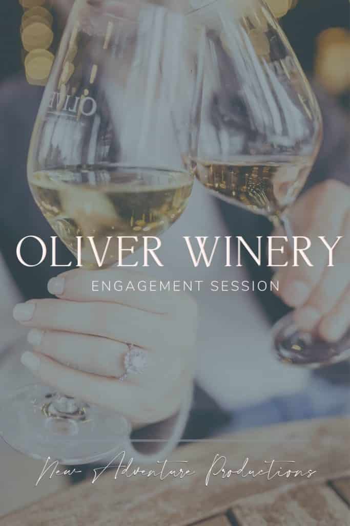 oliver winery engagement session