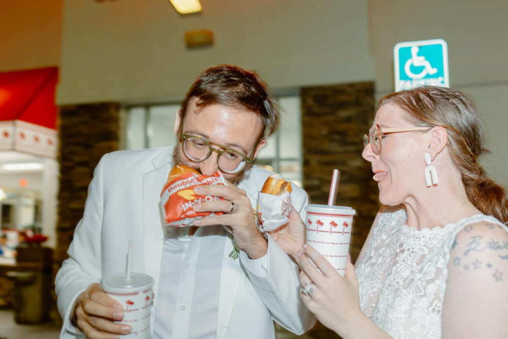 in-n-out burger wedding