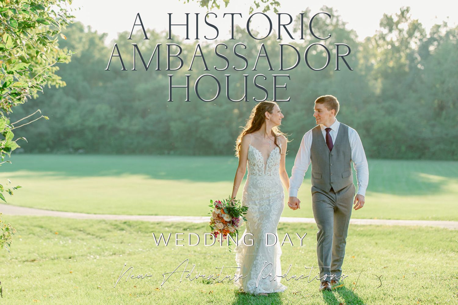 historic ambassador house and heritage garden wedding