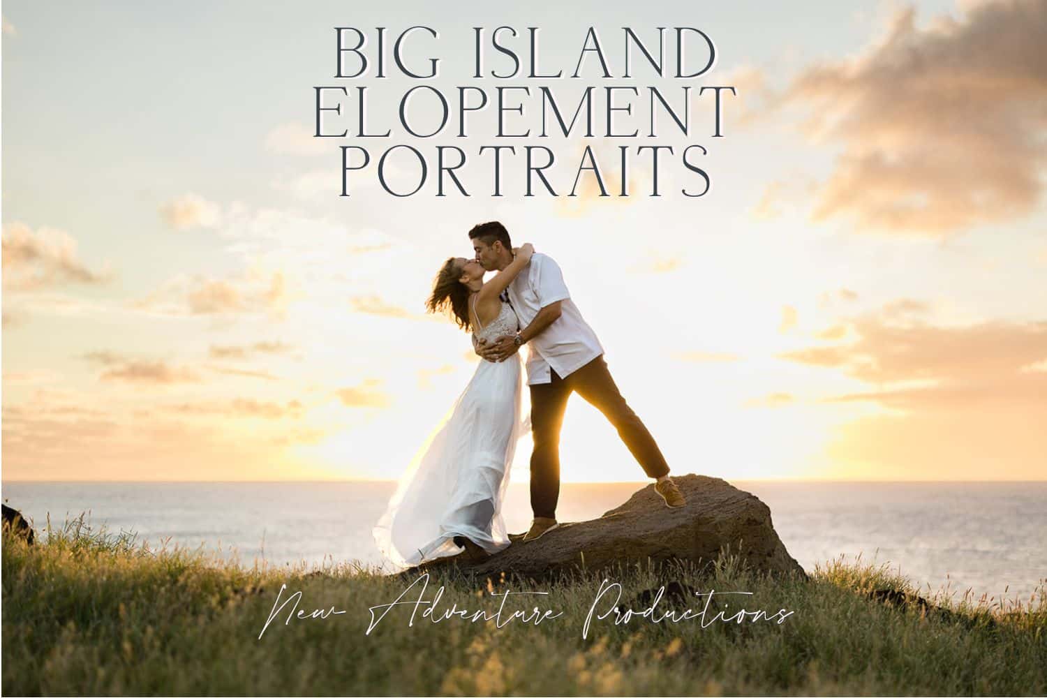 big island elopement portraits