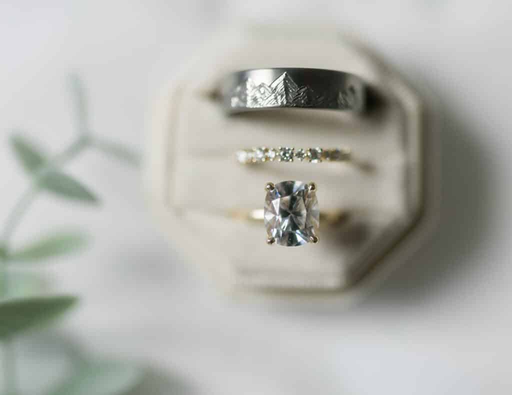 mountain ring for wedding