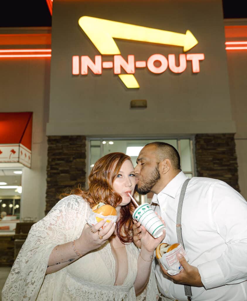 in-n-out wedding portraits